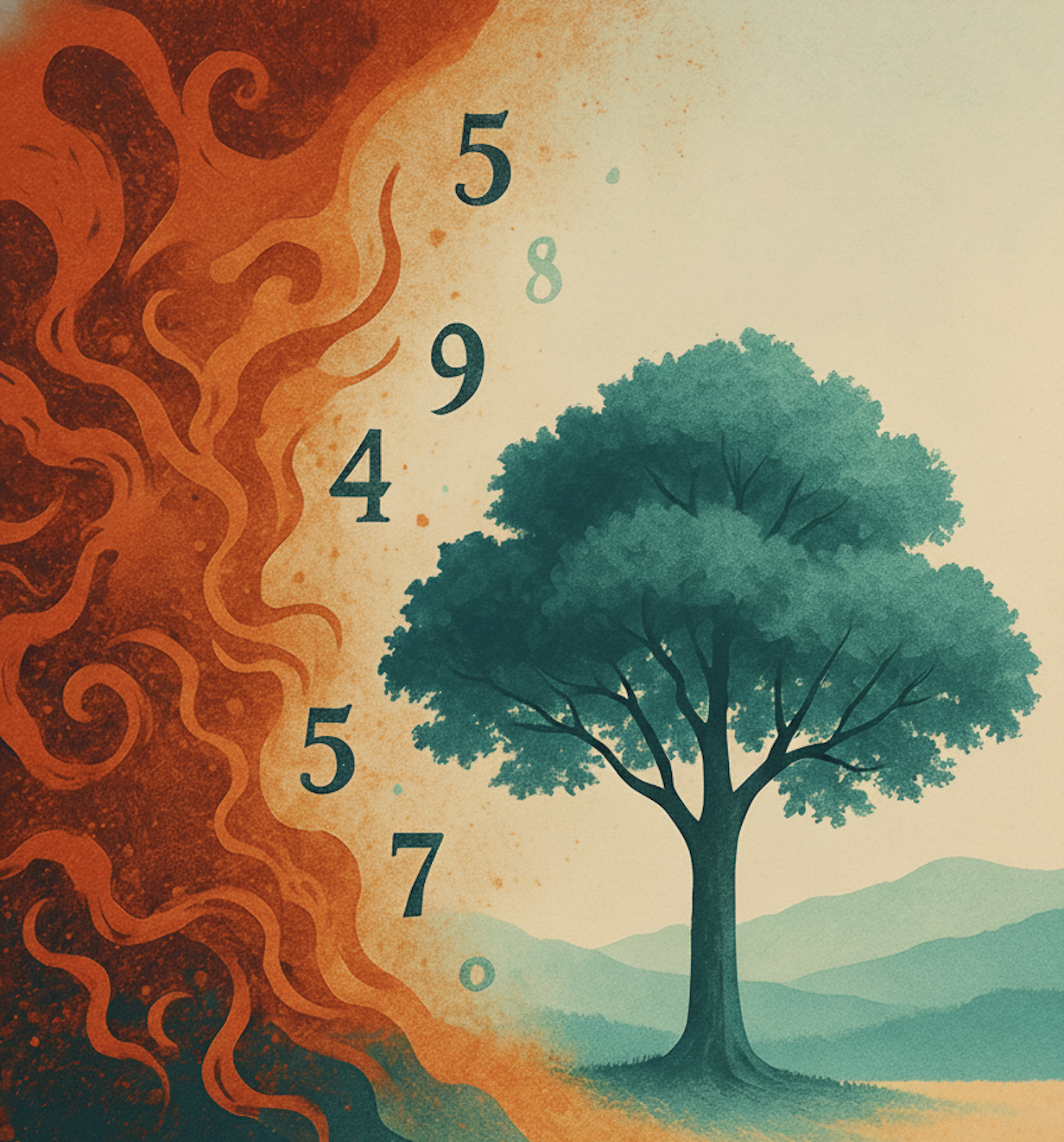 Misty numerology landscape